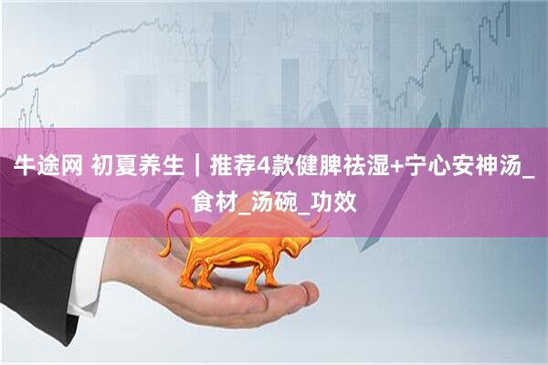 牛途网 初夏养生｜推荐4款健脾祛湿+宁心安神汤_食材_汤碗_功效