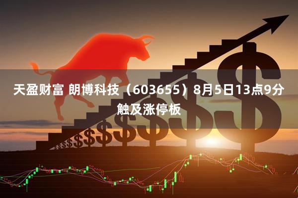 天盈财富 朗博科技（603655）8月5日13点9分触及涨停板