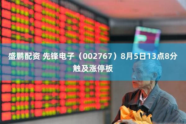 盛鹏配资 先锋电子（002767）8月5日13点8分触及涨停板