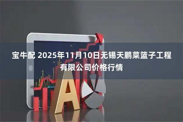 宝牛配 2025年11月10日无锡天鹏菜篮子工程有限公司价格行情